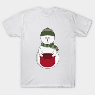 Bored Snowman T-Shirt